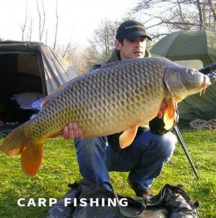 Carp fishing in France