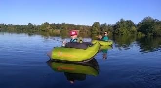 Pêche en float-tube sur la Loire