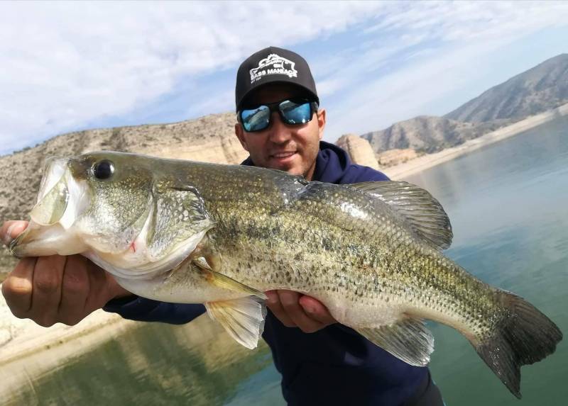 Black-bass fishing in Mequinenza