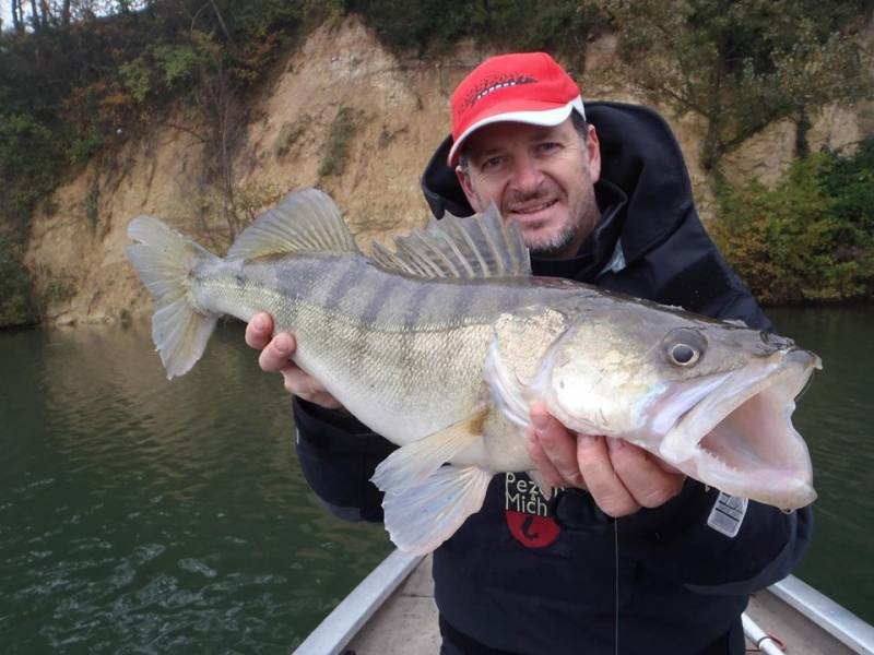 Zander and perch fishing on the lake of Castelnau-Lassout-Lous