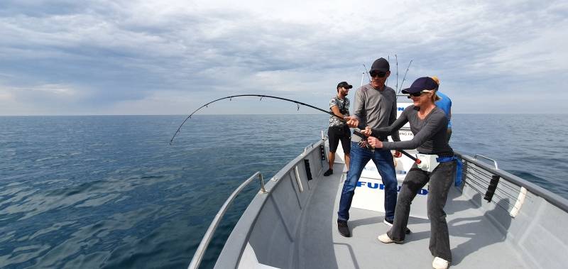 Pêche du thon sur chasse en mer Méditerranée