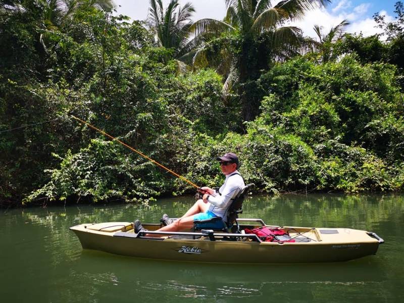 Pêche en kayak en Guadeloupe