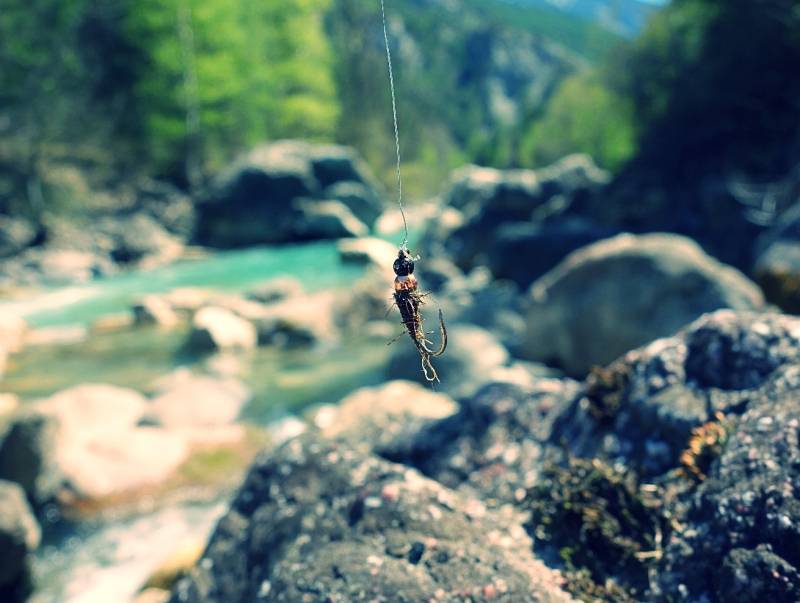 Sortie de pêche à la mouche dans les Hautes-Alpes