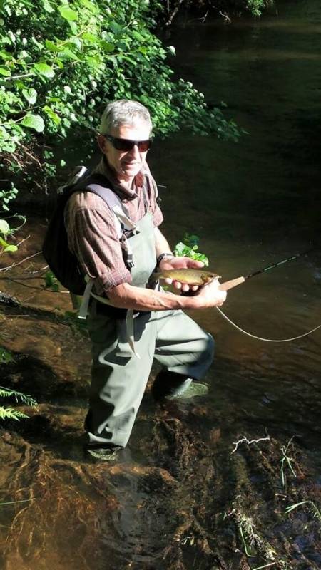 Stage de pêche des salmonidés dans les Vosges