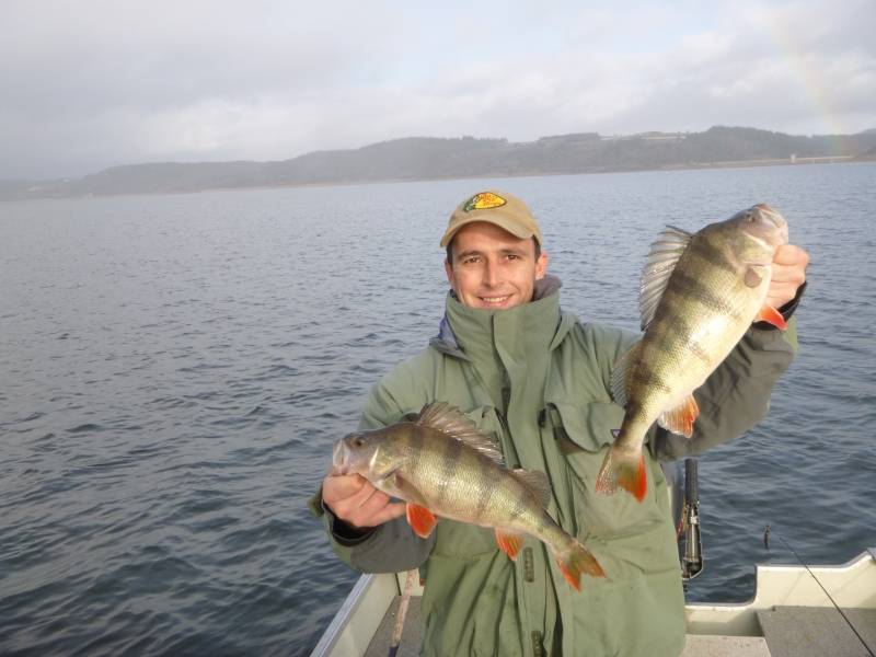 Pêche des carnassiers sur les lacs de barrage du Massif Central