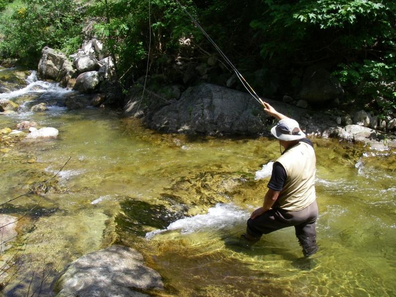 Découverte de la pêche à la mouche en Ardèche